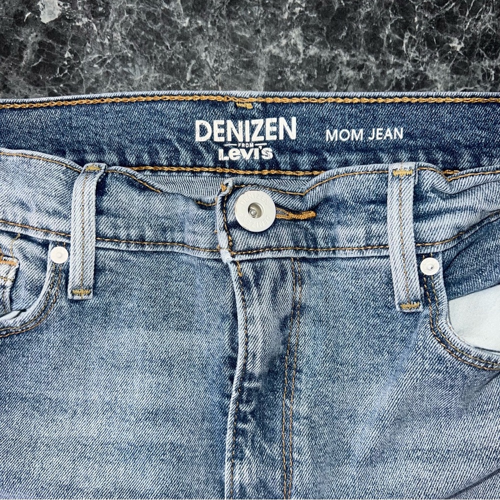 Denizen from Levi light wash mom jeans